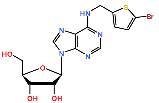 (图片) MC010396 N6-[(5-Bromothien-2-yl)methyl]adenosine